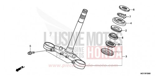 STEERING STEM VFR800XD de 2013